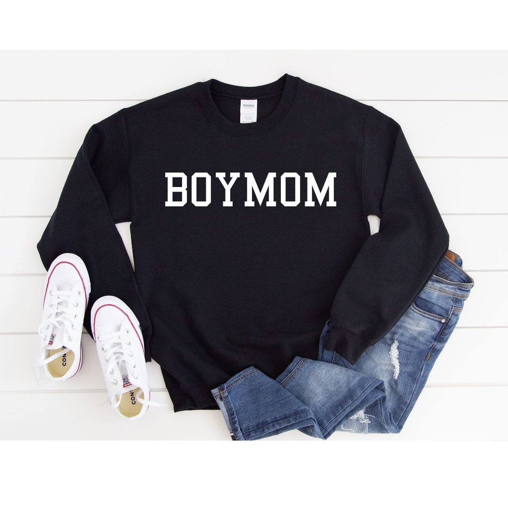 Boy Mom Sweatshirt | Mom Sweatshirt